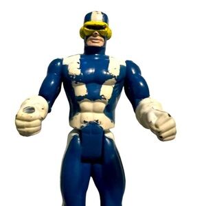 1991 Toy Biz Marvel The Uncanny X-Men Cyclops Action Figure X-factor Suit